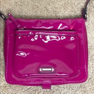 Nine West Patent Leather Hot Pink iPad Purse